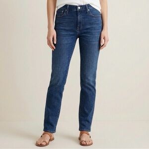 J. Crew Straight Leg Jeans in Penny Basil Wash